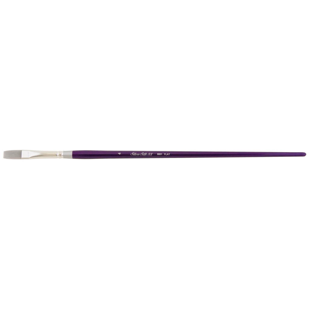 Silver brush/ Silver Silk 88® 8801 Flat LH