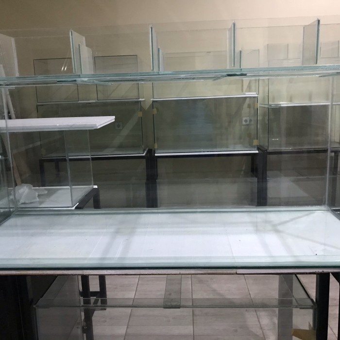 Aquarium 150X60X60 + Rak 4X6 + Topfilter #Putra Aska