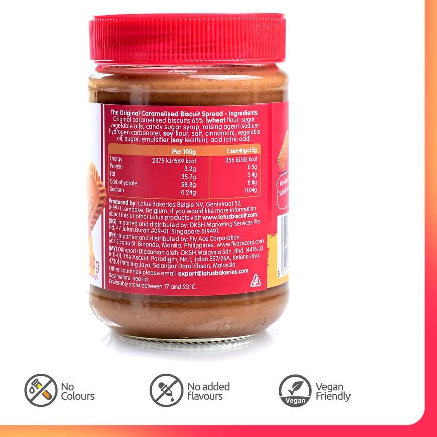 

GRATIS ONGKIR✅Lotus Biscoff Crunchy Spread 380 g (Selai Karamel)|RA1