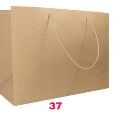 

11.11✔️Paperbag XL Polos 37x17x27 Tas Kertas Tas Tali Goodie Bag Shopping|RA6