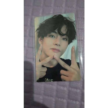 official photocard taehyung BTS MOTS one BR