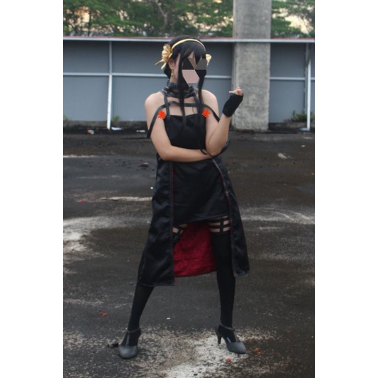 Semi Fullset Cosplay Yor Forger - Spy x Family