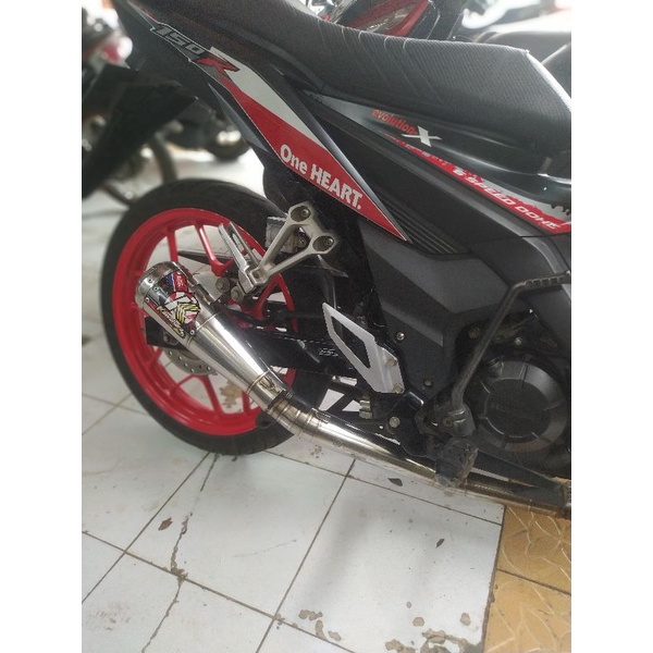 knalpot kawahara gt pro second original sonic 150r