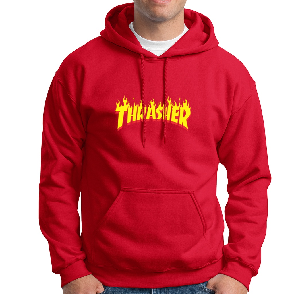 SWEATER HOODIE THRASHER FOGO FIRE UNISEX