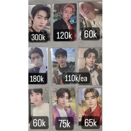 photocard sunghoon sunoo enhypen wvj senkou lucky draw manifesto day 1 scylla essential bdo pob japa