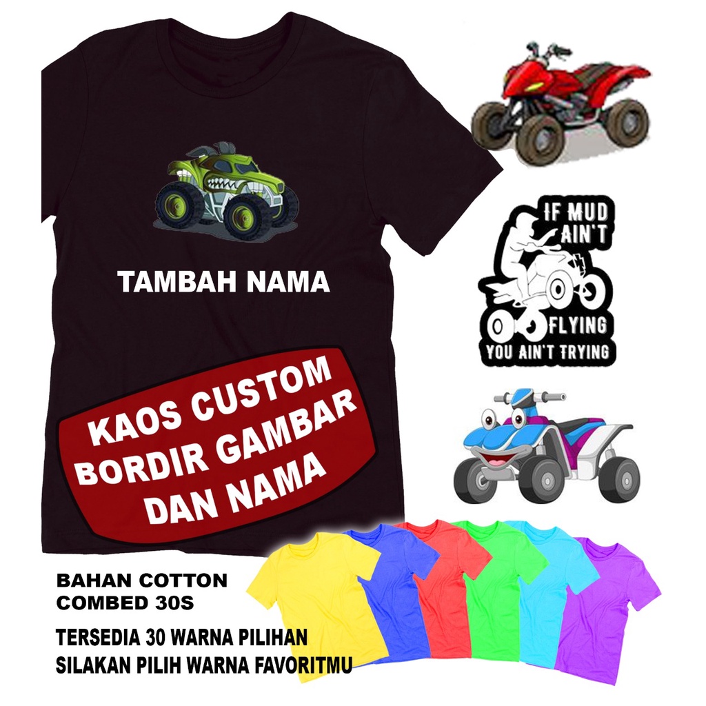 Kaos Lengan Pendek Hijau Neon
