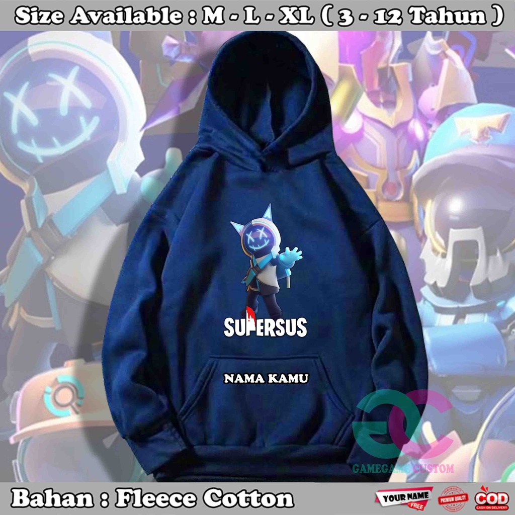 Hoodie Anak Laki Laki Hacker / Sweater Anak Hacker Game Super Sus 134