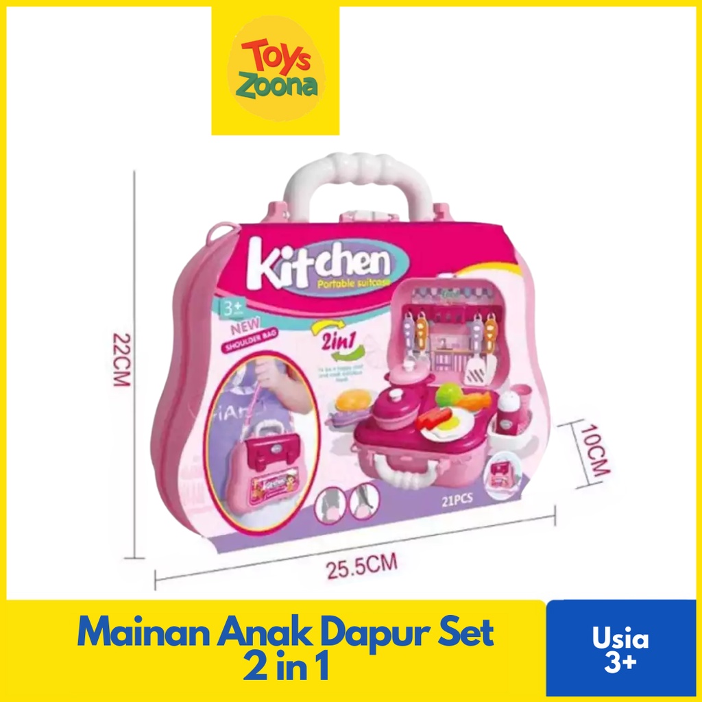 ToysZoona Mainan Alat Masakan / Mainan Alat Masak-Masakan / Mainan Anak Edukasi / Mainan Anak Perempuan / Mainan Masak Masakan Anak / Mainan Masak Anak Perempuan
