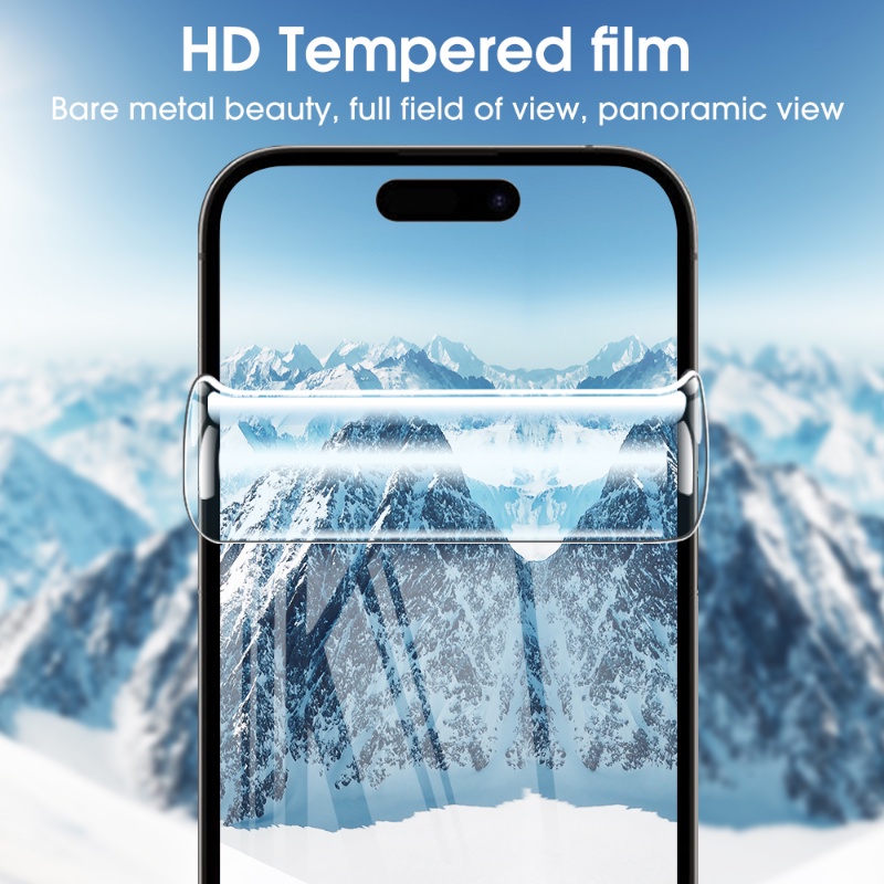 Film Pelindung Layar Hydrogel Full Cover Untuk AP IP 14 Series Bukan Tempered Glass