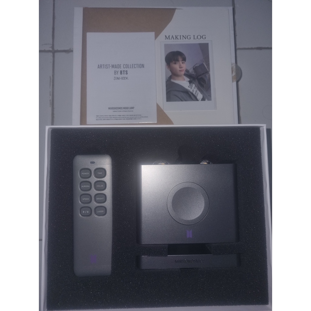 [BOOKED KAK ANGGUN] BTS OFFICIAL MERCH BY ARTIST MOODLAMP JUNGKOOK | MOOD LAMP JK FULLSET