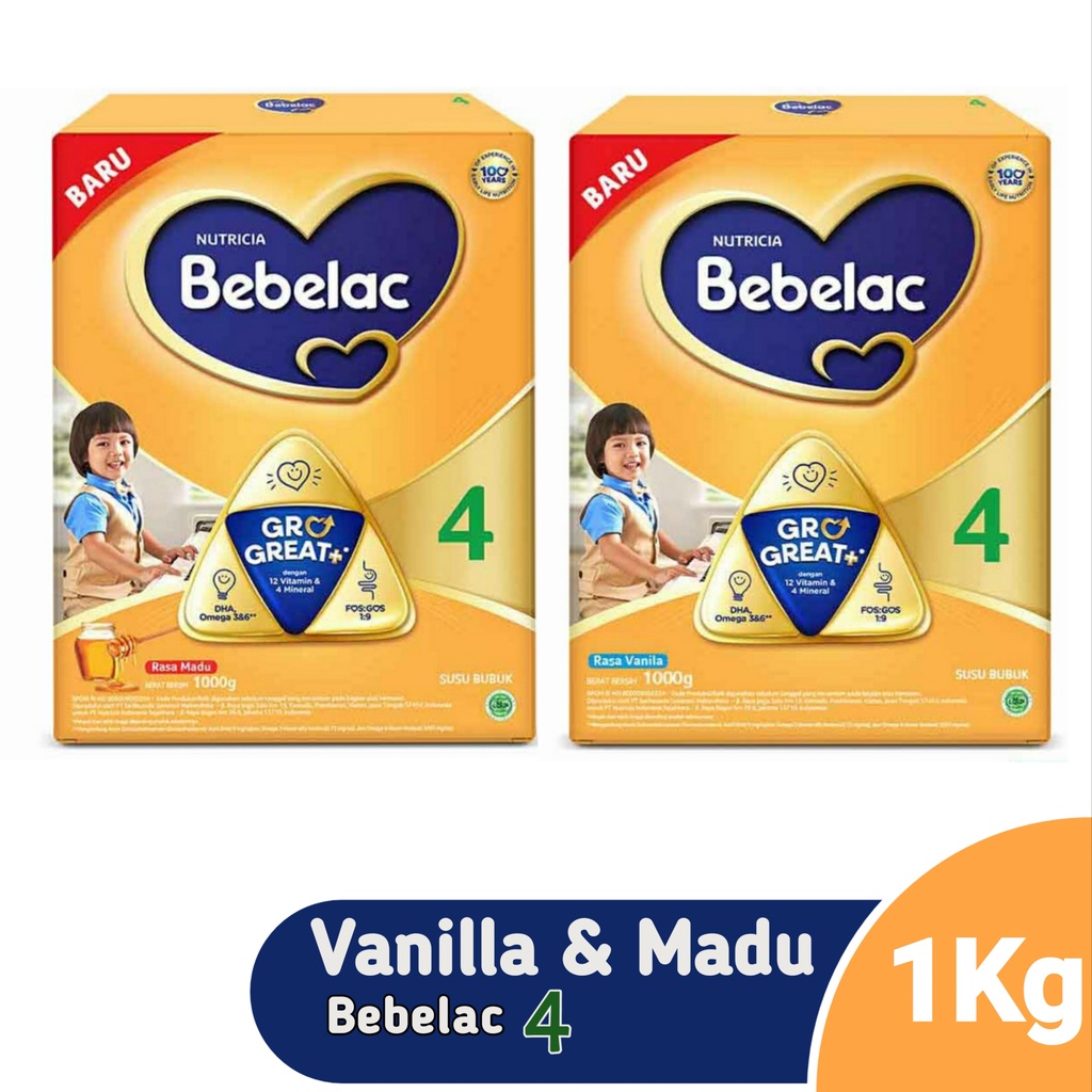 Bebelac 4 Madu & Vanilla 1Kg