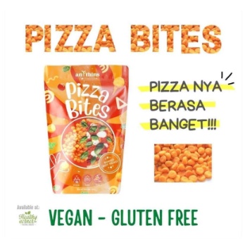 

ANYTHINS Pizza Bites Snack Camilan Sehat Gluten Free No MSG