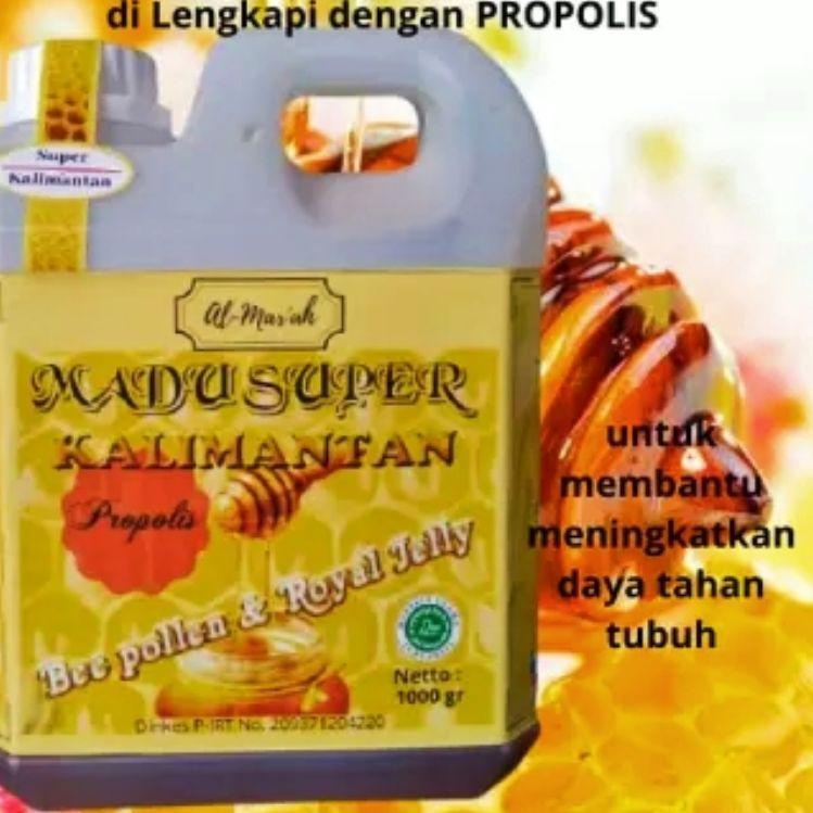 

codek9K4w--Madu Super KALIMANTAN + PROPOLIS 1kg Al Mar'ah