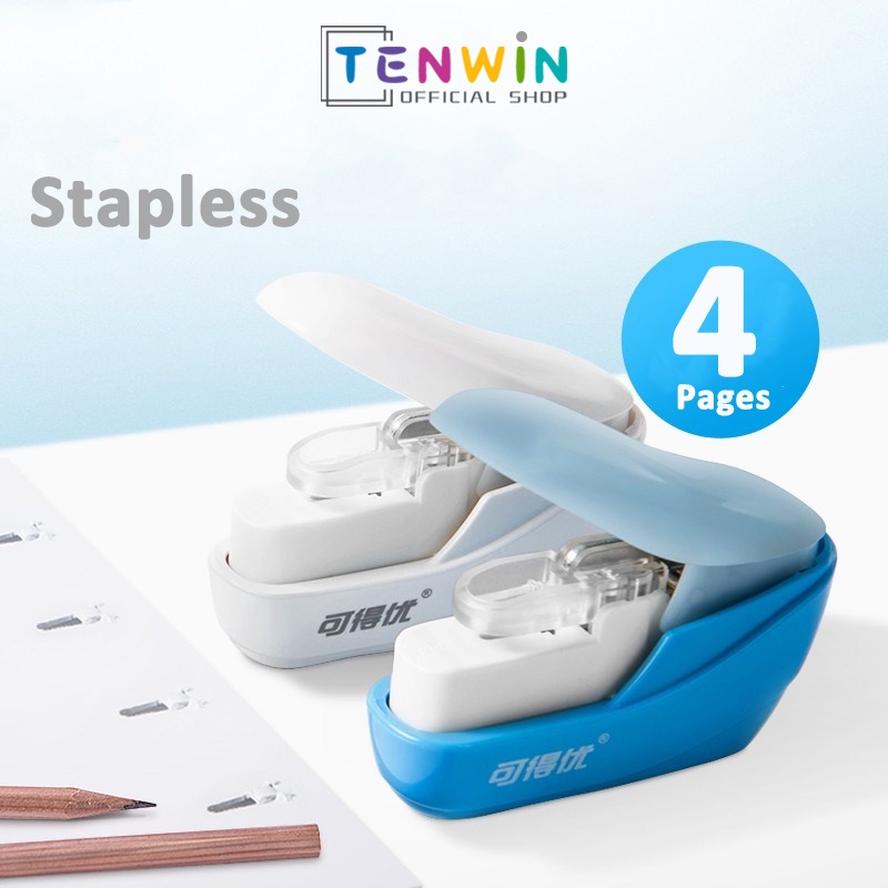 

KW TRIO 5399 Magic Stapler / Stapless /Stapler Unik Tanpa Isi - Tenwin