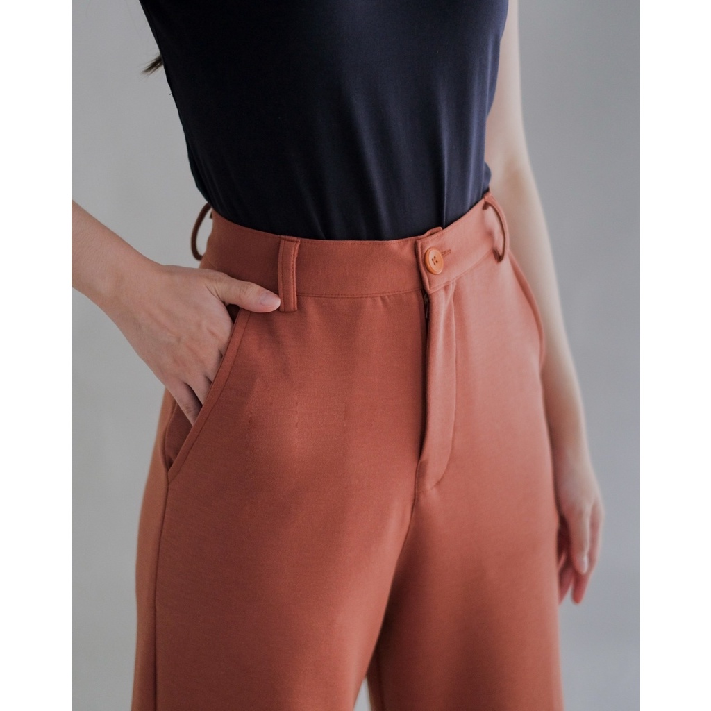 Myrubylicious COGNAC PANTS