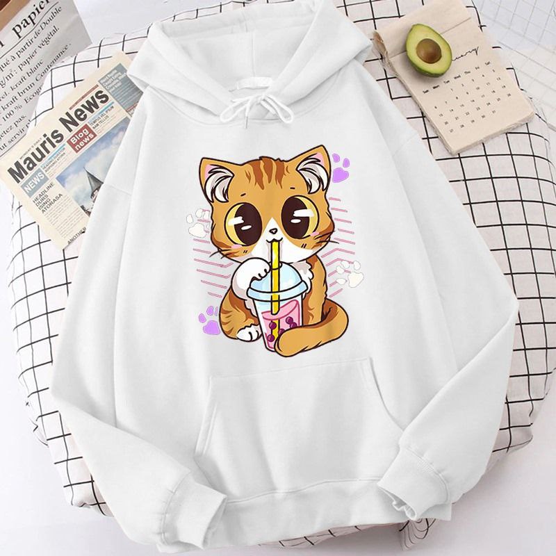 Hoodie Jacket Sweater Anak Laki Laki Cowok MIAOW BOBA Hoodie Jacket Anak Kecil Remaja Cewek Cowok Pr