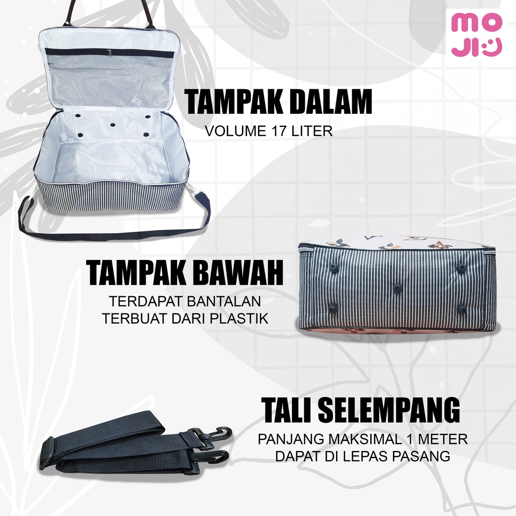 Tas mudik Tas travel bag pakaian ukuran besar tas selempang Moji 1