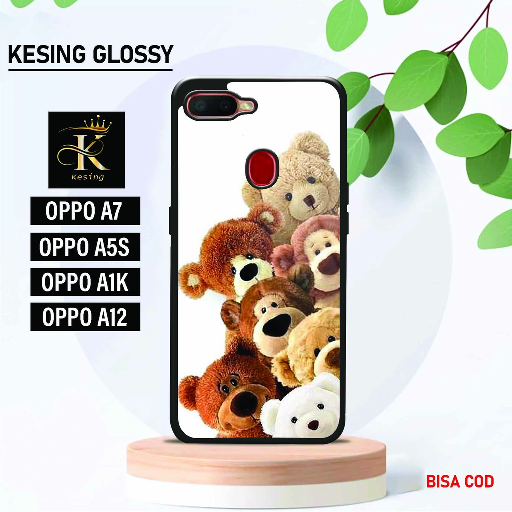 Case Oppo A5S / A7 / A11K / A12 - Pelindung Hp Oppo - Fashion Case Glossy - Case Pria - Case Wanita 