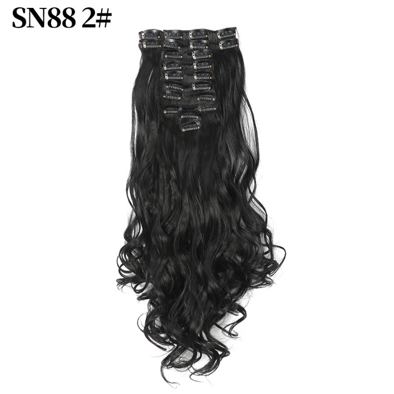 12 Pcs Wig Rambut Extension Model Keriting Besar