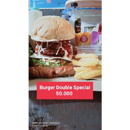

Burger Double Spesial