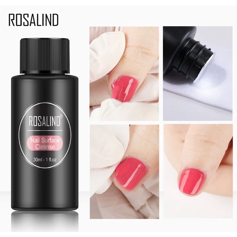 NAIL SURFACE CLEANSE / CLEANSER ROSALIND 30 ML