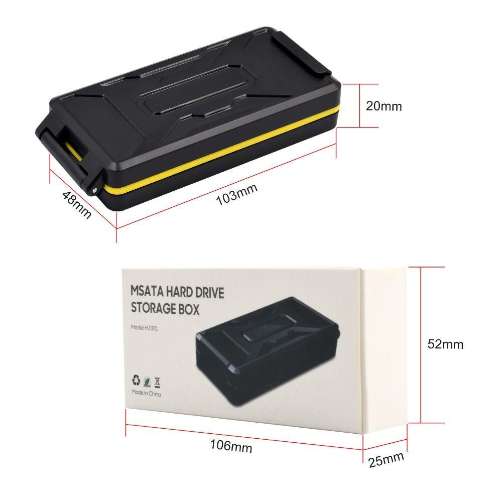 Top Storage Box Anti Air HDD EVA Housing MSATA