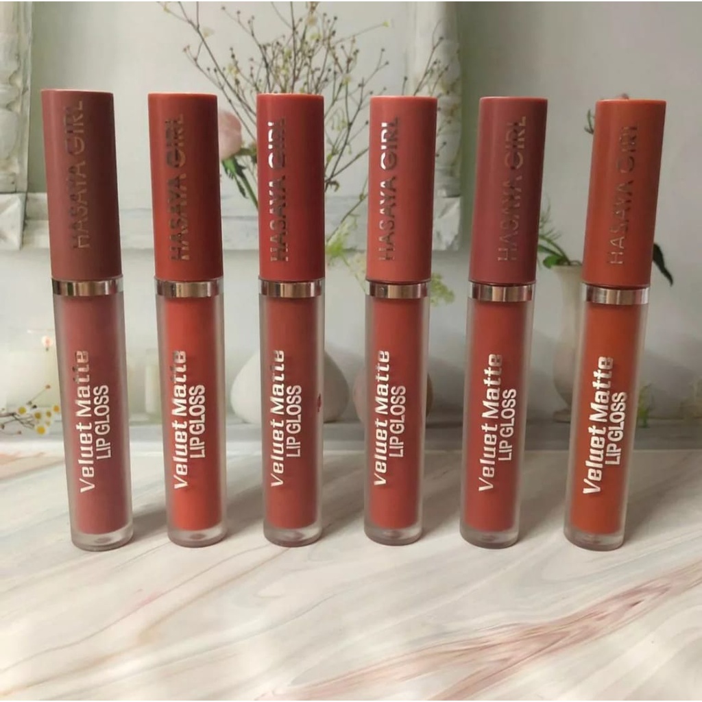 [LUSINAN] LIPGLOSS HASAYA GIRL VELVET MATTE