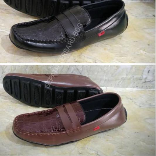 11.11✔️SEPATU SLIP ON PRIA MEWAH KICKERS SLOP MOTIF KULIT BUAYA|SQ4