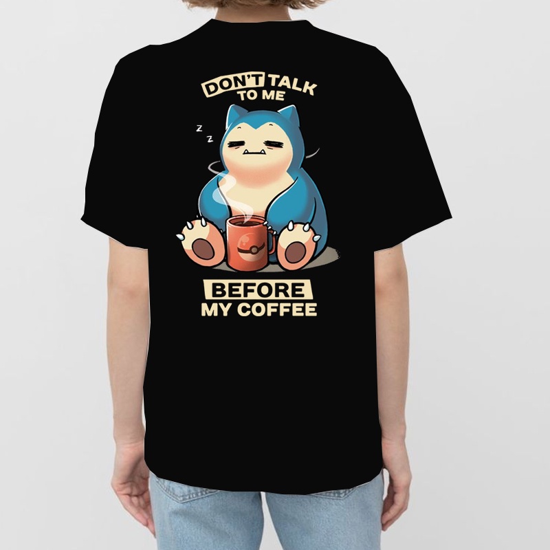 BAJU Kaos Pokemon x Uniqlo Wanita Cewek Jumbo Oversize Lengan Pendek Korea Lucu