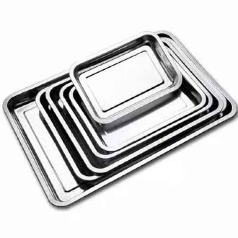 Murah meriah!!! Nampan/baki stainless stell/baking tray talanan