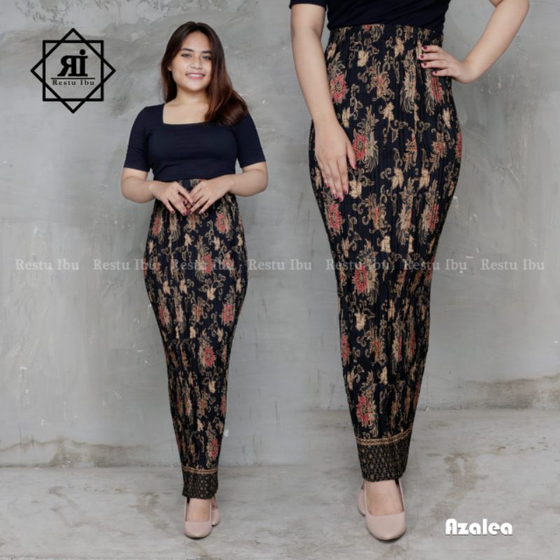 ROK PLISKET BATIK MODERN JUMBO / ROK WISUDA / ROK KEBAYA BATIK MODERN / ROK SERUT / ROK BATIK JUMBO