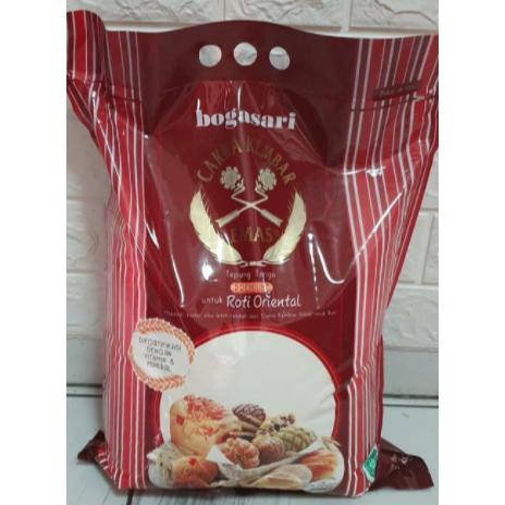 

[COD] CAKRA KEMBAR EMAS Tepung Terigu untuk Roti Oriental 5 KG [COD]