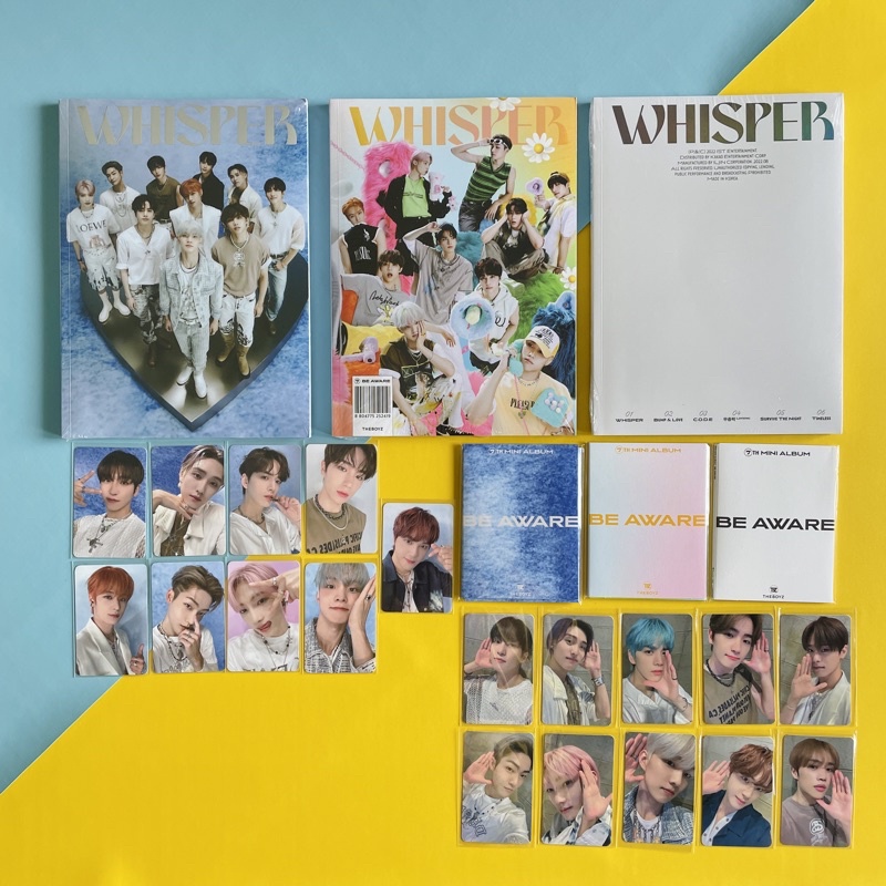The Boyz TBZ WHISPER BE AWARE Album PB & PC Bene POB ktown4u meta platform 1takes Sealed Sangyeon Ja