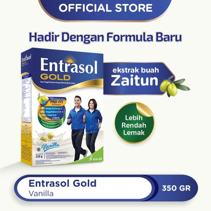 

[ COD ] ENTRASOL GOLD VANILLA 350 G