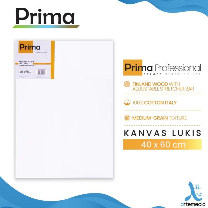 

Kanvas Lukis Prima Professional 40x60cm Cotton Canvas