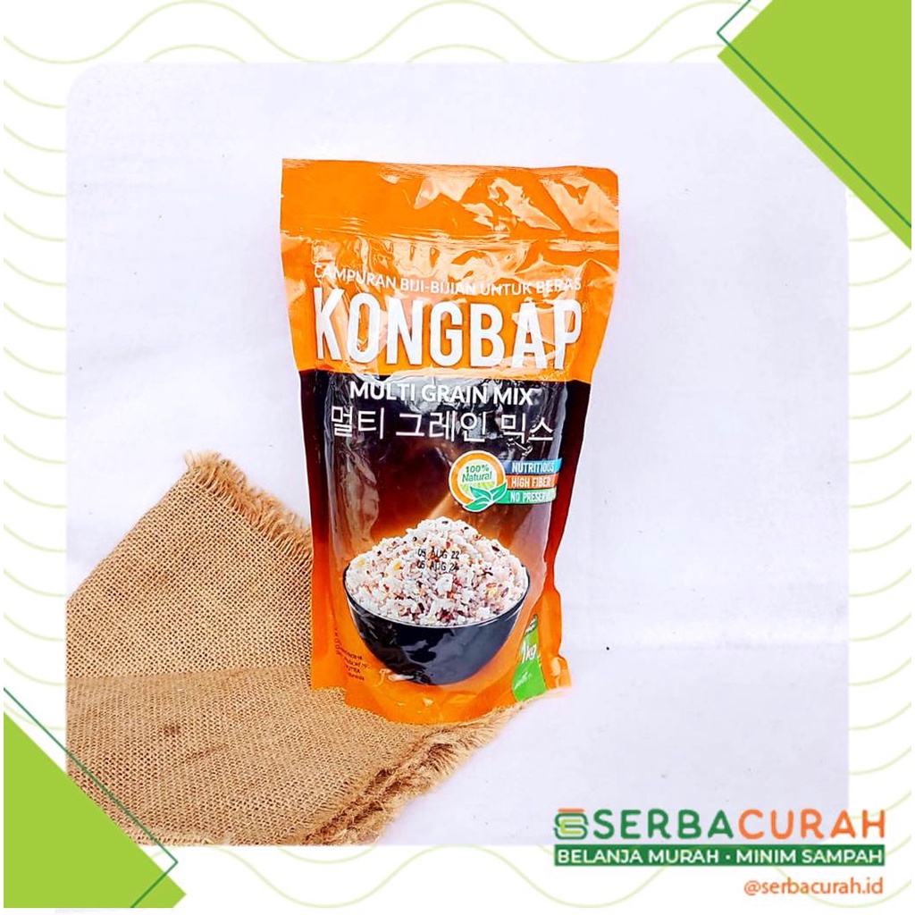 

Kongbap Multigrain Mix Ori | Kemasan 1 kg