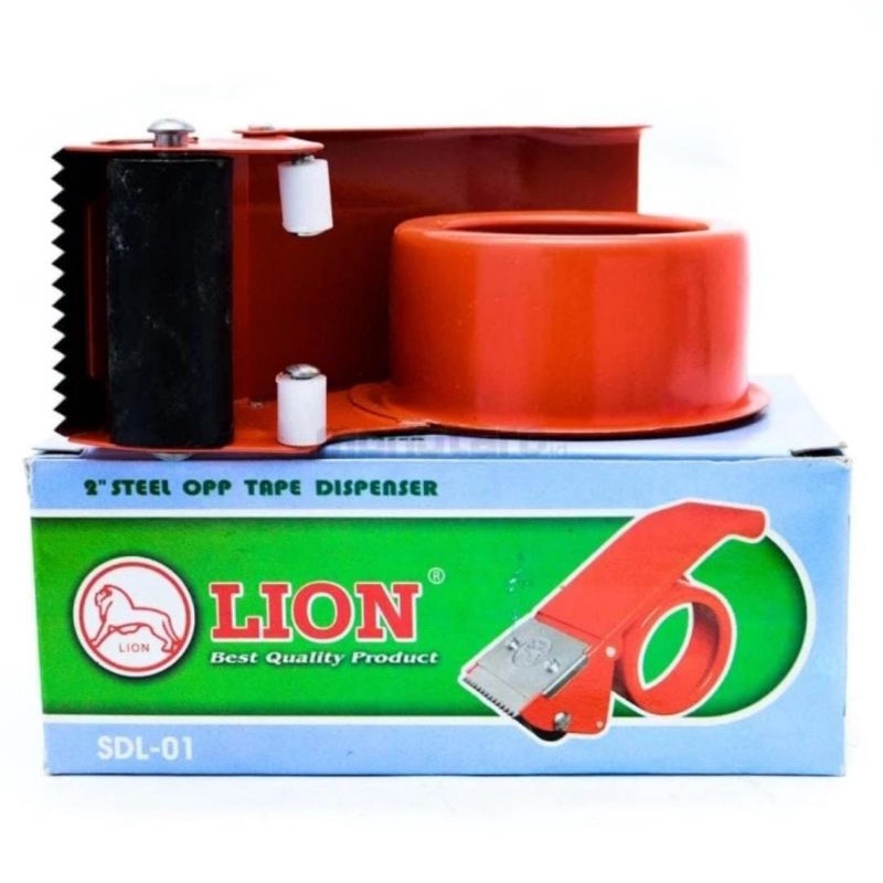 

Tape Dispenser Lakban / Selotip Tape Cutter Lion