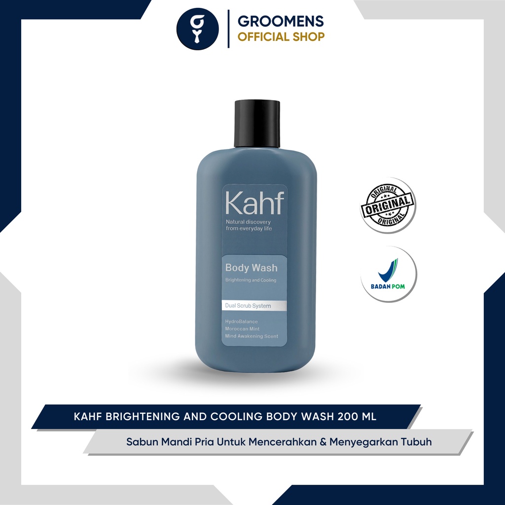 Kahf Brightening and Cooling Body Wash 200 ml