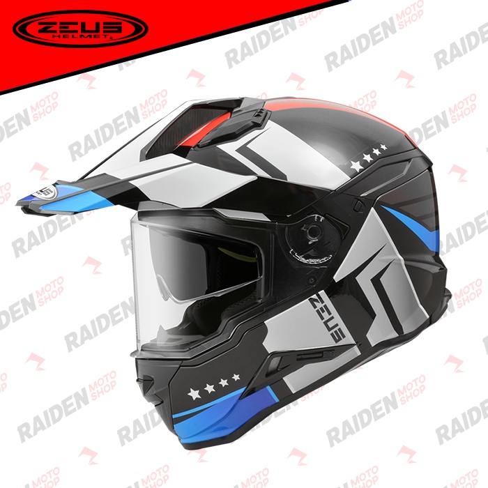 Helm Zeus ZS913 BF3 Black/Red