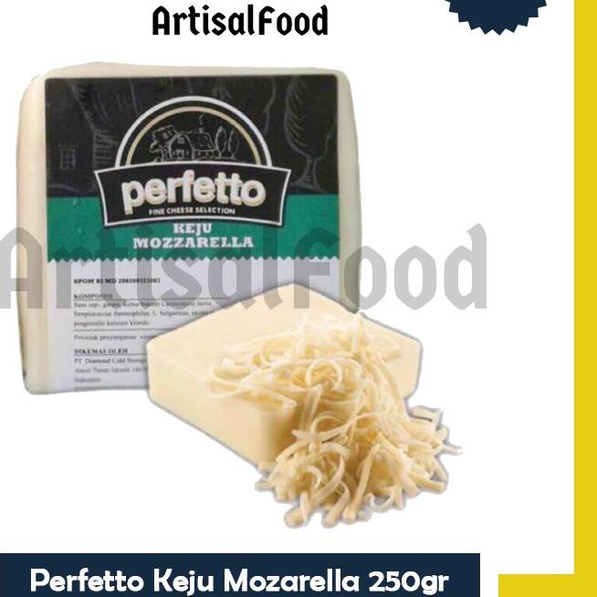 

GRATIS ONGKIR✅PERFETTO Keju Mozarella Mozarela Mozzarella Cheese 250gr ASLI|SQ7