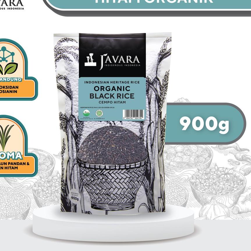 

10.10 Brand Javara Cempo Hitam Unpolished Rice - Beras Hitam Cempo Hitam 900g serbuuu !