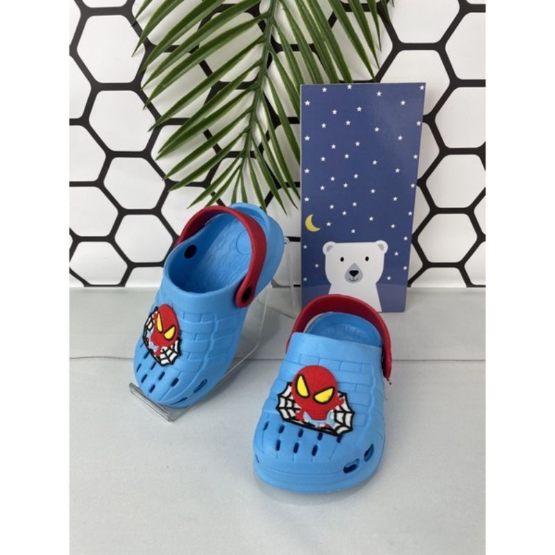 sandal Baim Anak Motif Spiderman