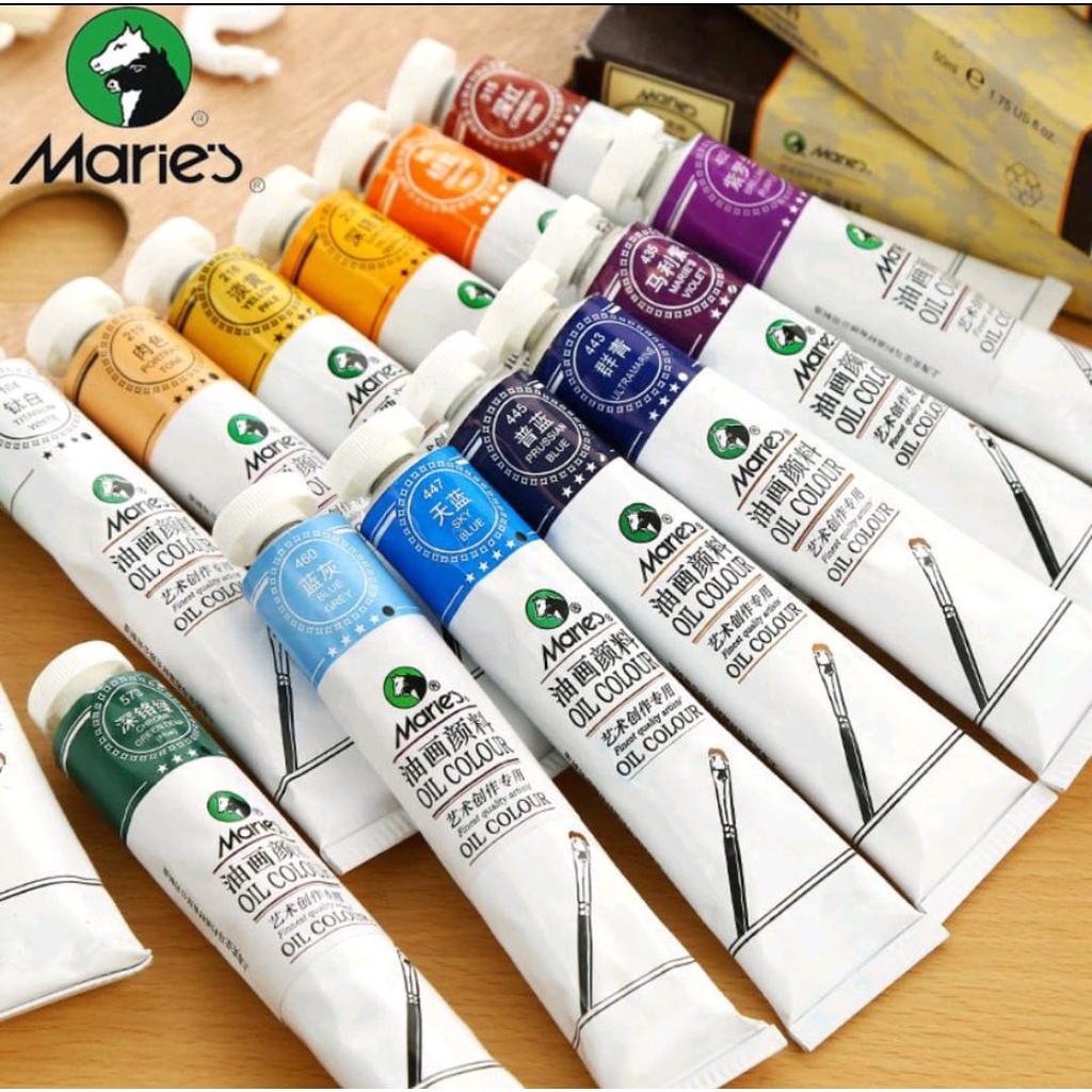 

CAT MINYAK MARIES SINGLE COLOR 21ML