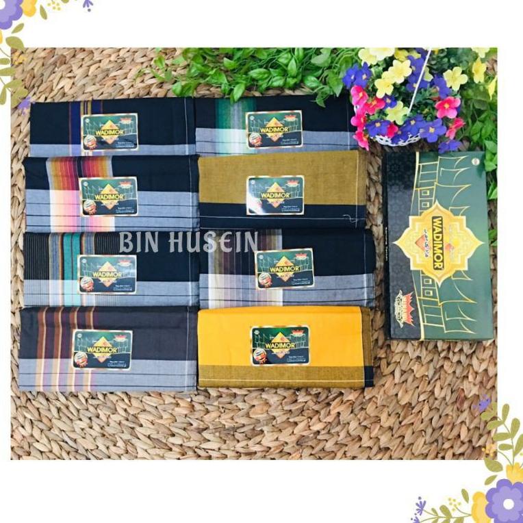 MIA.18Oc22ғ ◦ Sarung Wadimor Murah Motif Manik / 3 Dara / Minang / Delhi / Hitam / Horizon