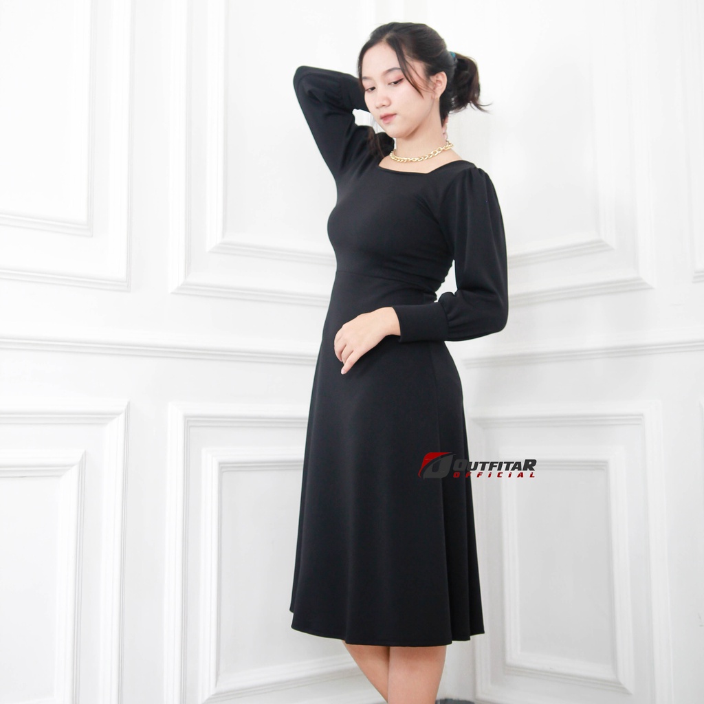 Dress Wanita Baju Wanita Pesta Korea Style Hight Quality Premium Aurora