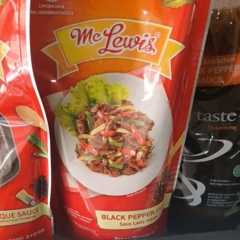 

McLewis Saus Lada Hitam 310gr