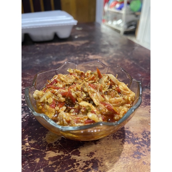 

Sambal Ayam suwir jember 250 gram, PEDASNYA NAGIH ❗️❗️❗️sambal best seller