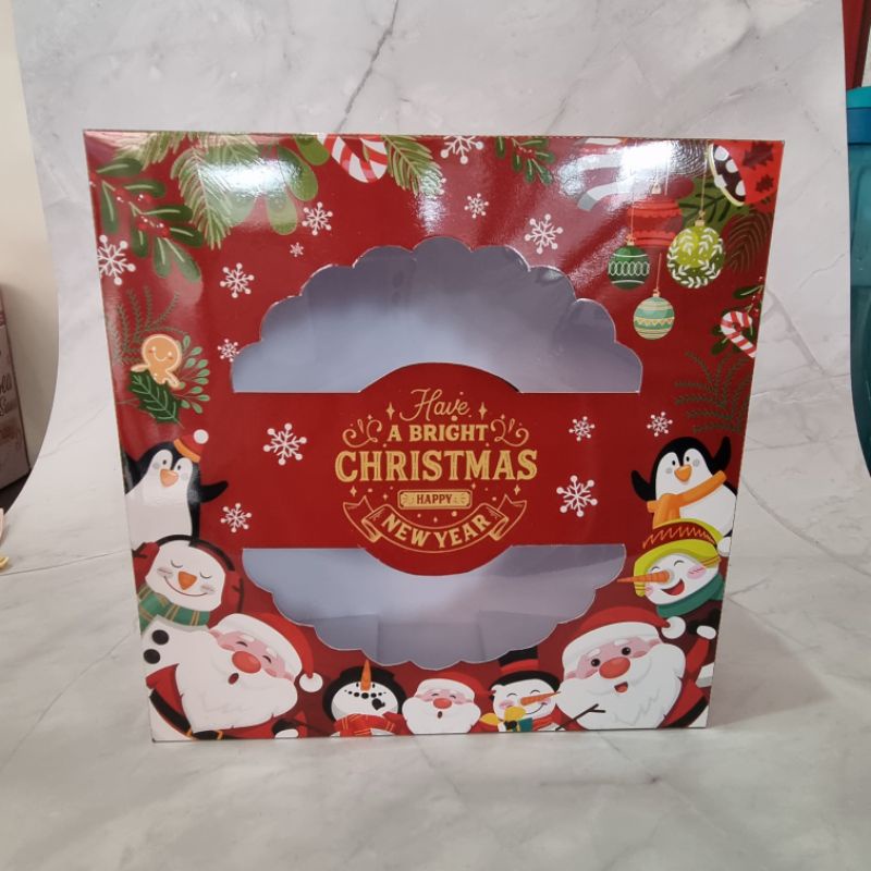 

box / dus / kemasan edisi natal santa