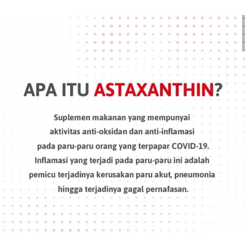 ASTAR-C AstaXanthin 4 mg dan Vitamin C Program Hamil Promil Kecantikan 8-2023