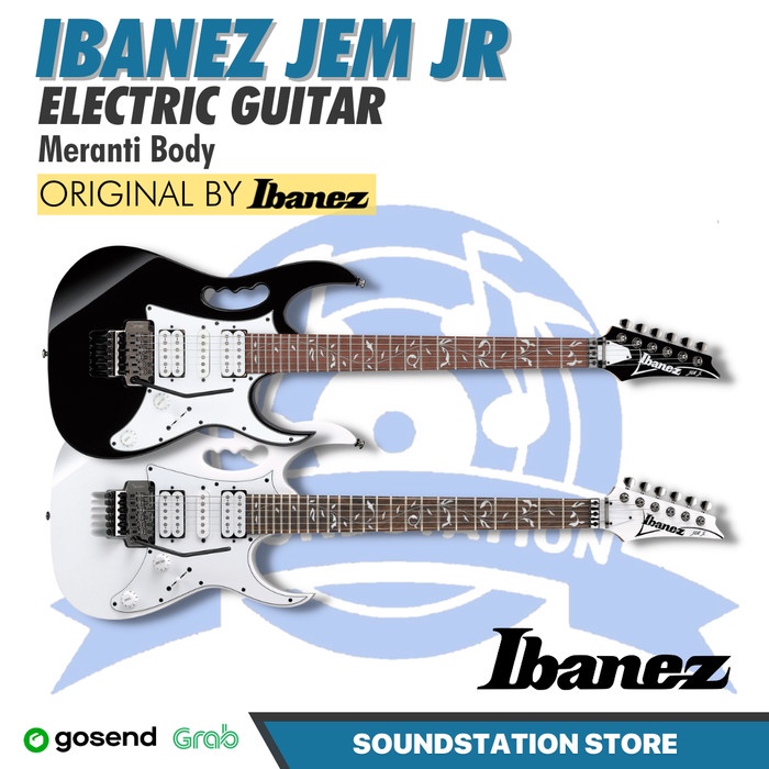 Ibanez JEM JR Steve Vai Signature Electric Guitar - Gitar Elektrik